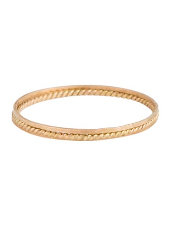 Catbird 14K Threadbare Stacking Ring Set