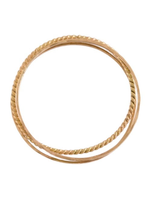 Catbird 14K Threadbare Stacking Ring Set