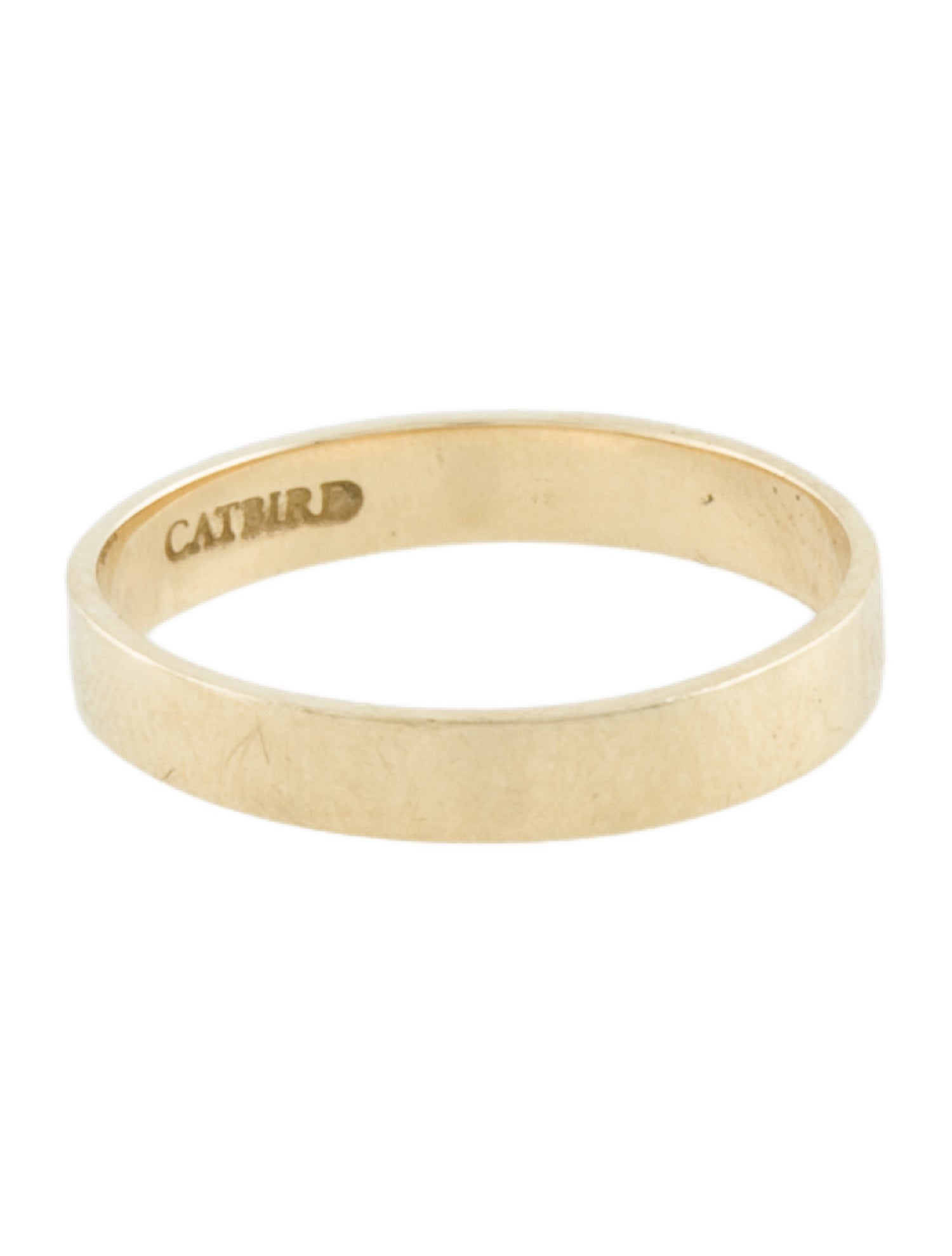 Catbird 14K Stackable Tomboy Ring