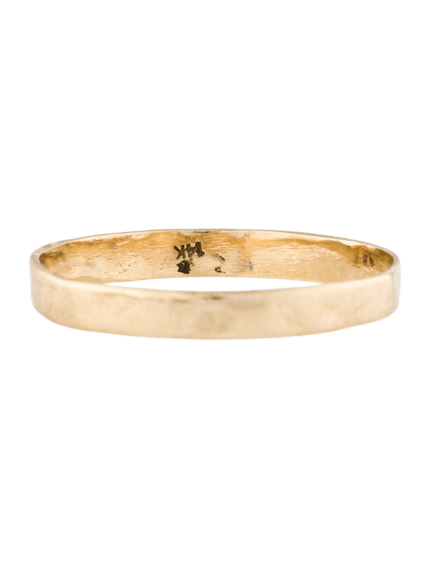 Catbird 14K Flat Wedding band