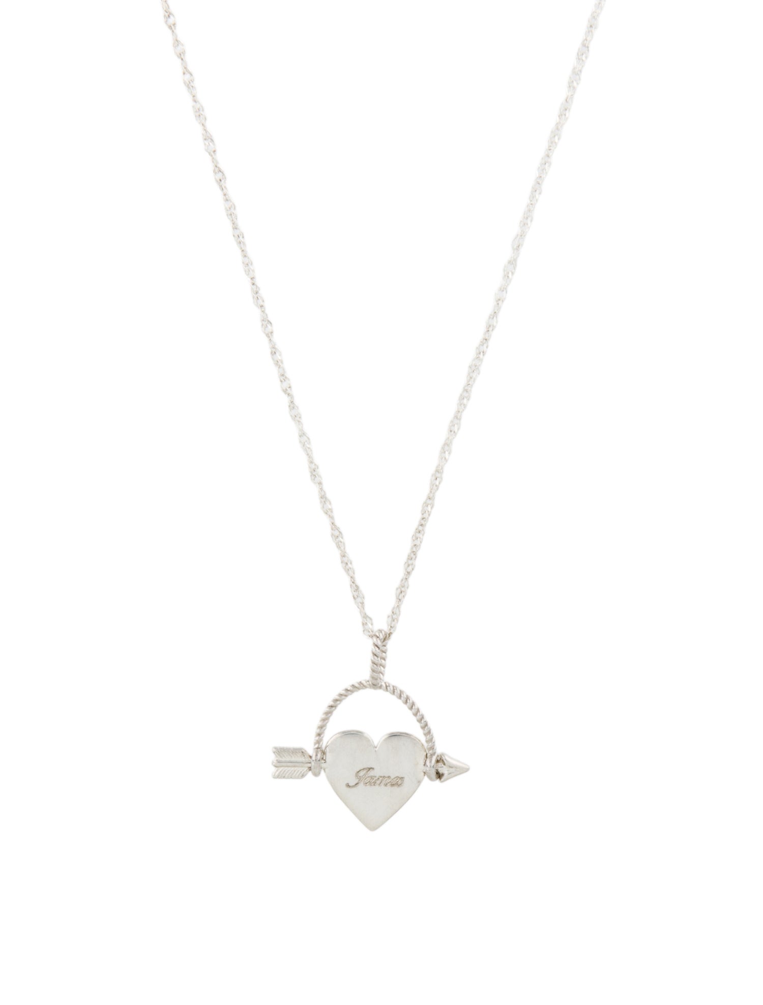 Catbird Beloved Heart Spinner Pendant Necklace