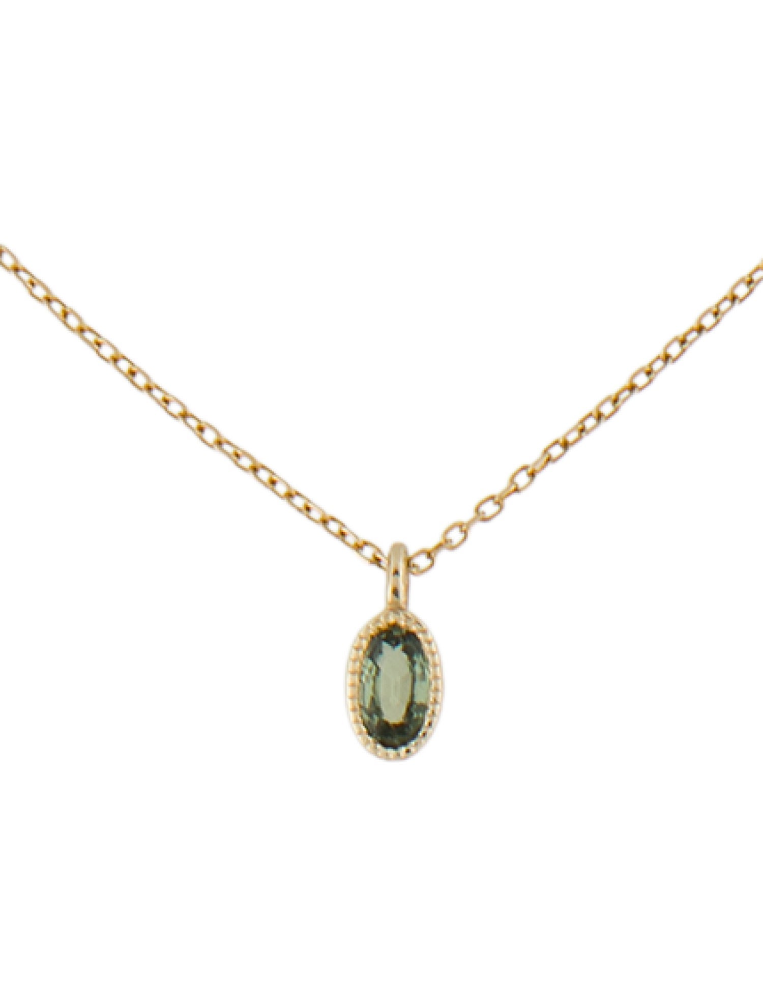 Catbird 14K Sapphire Caravaggio Pendant Necklace