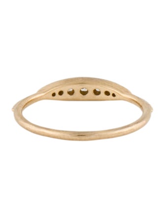 Catbird 14K Diamond City Moon Band