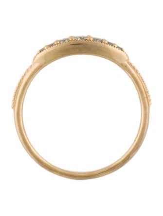 Catbird 14K Diamond City Moon Band