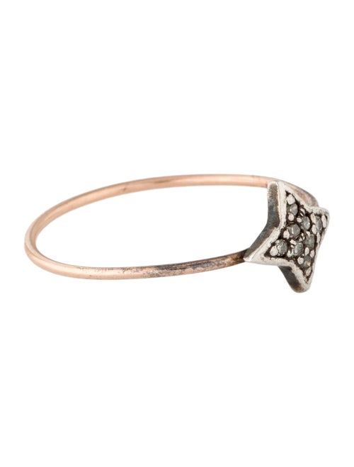 Catbird Diamond Dark & Stormy Star Ring