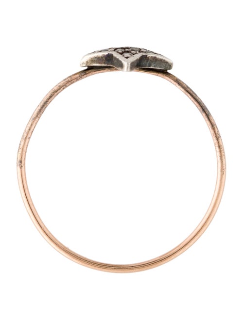 Catbird Diamond Dark & Stormy Star Ring