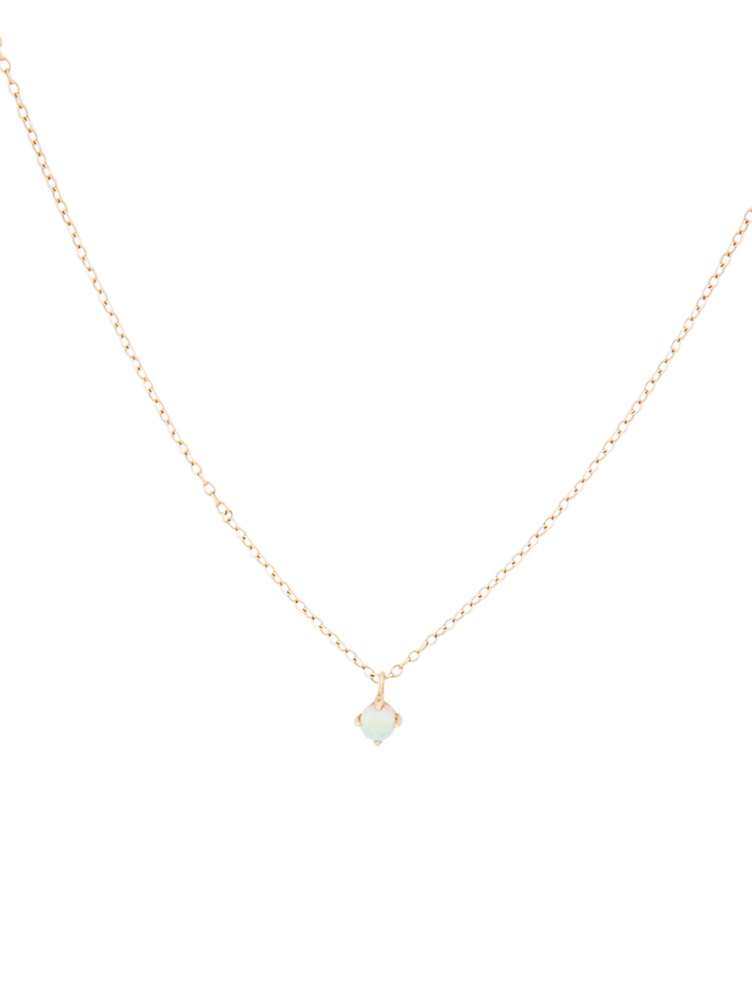 Catbird 14K Opal Slumberous Light Necklace