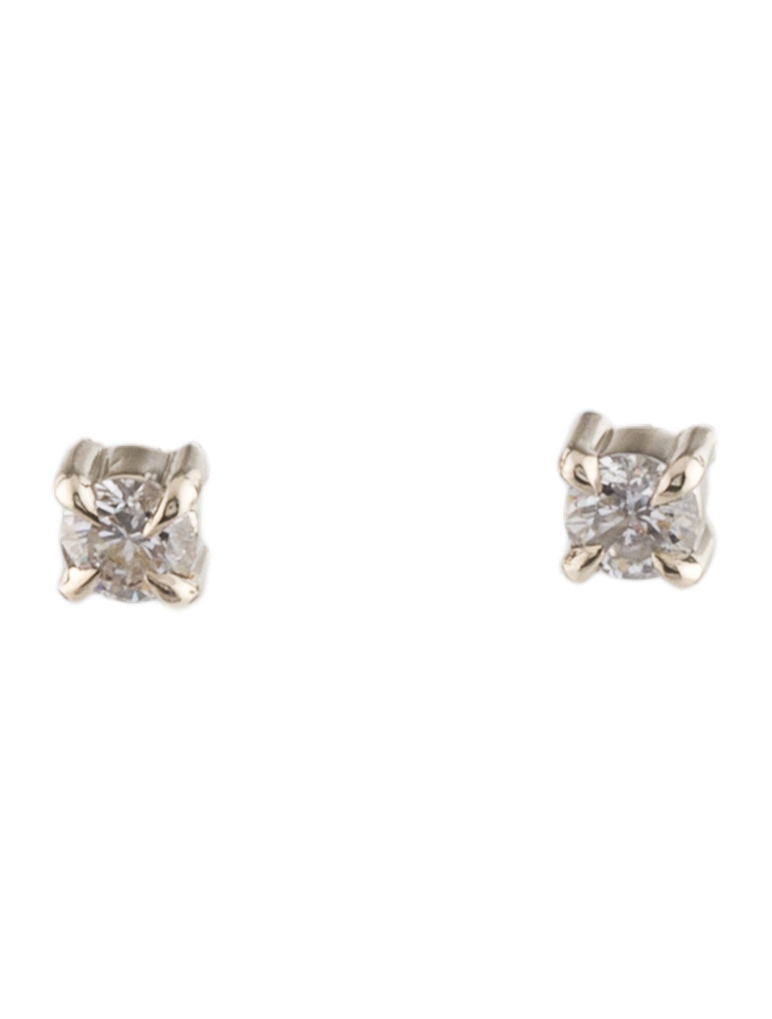 Catbird 14K Diamond Angel Hair Stud Earrings