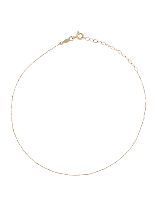 Catbird 14K Sweet Nothing link Anklet