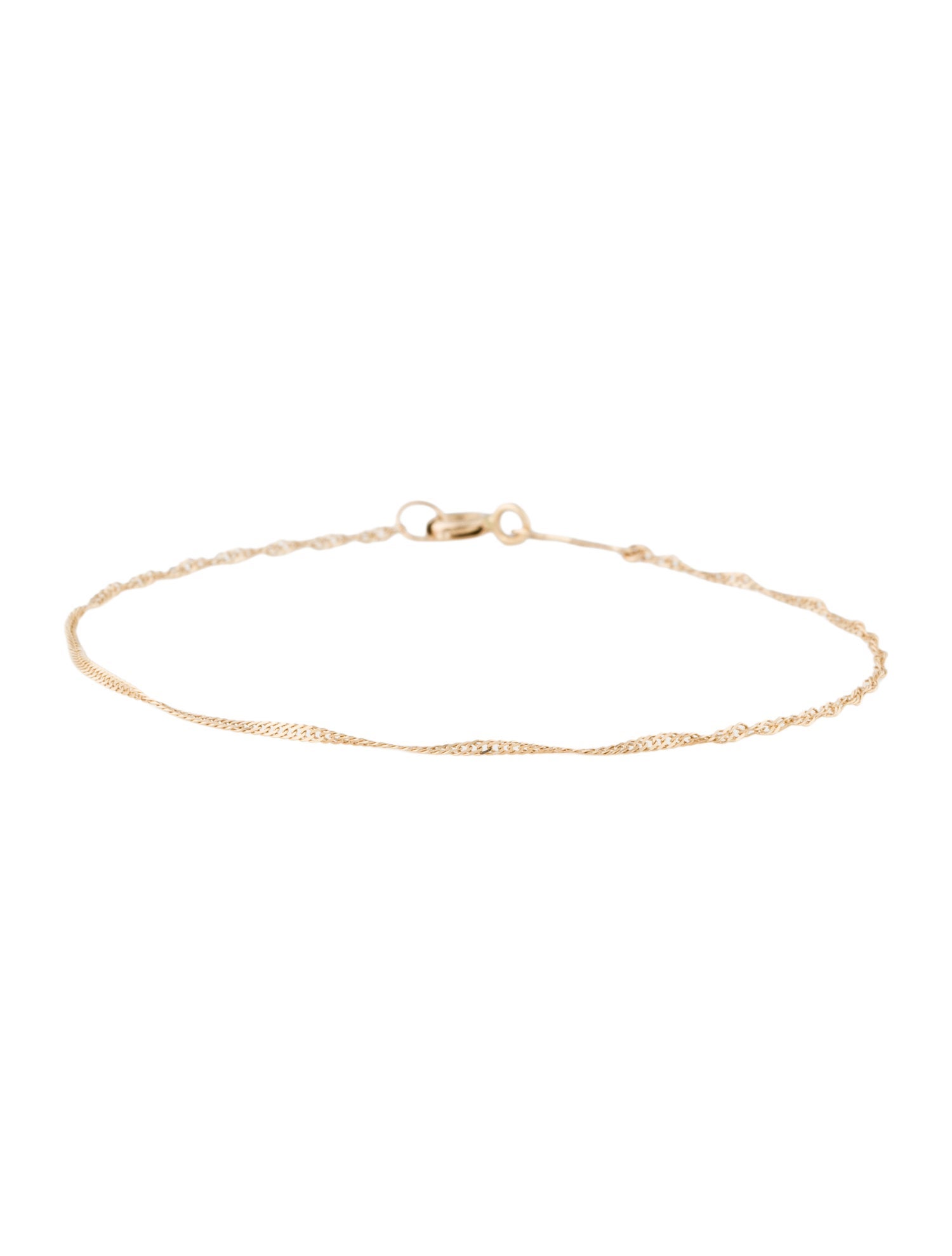 Catbird 14K Sweet Nothing Chain Link Bracelet