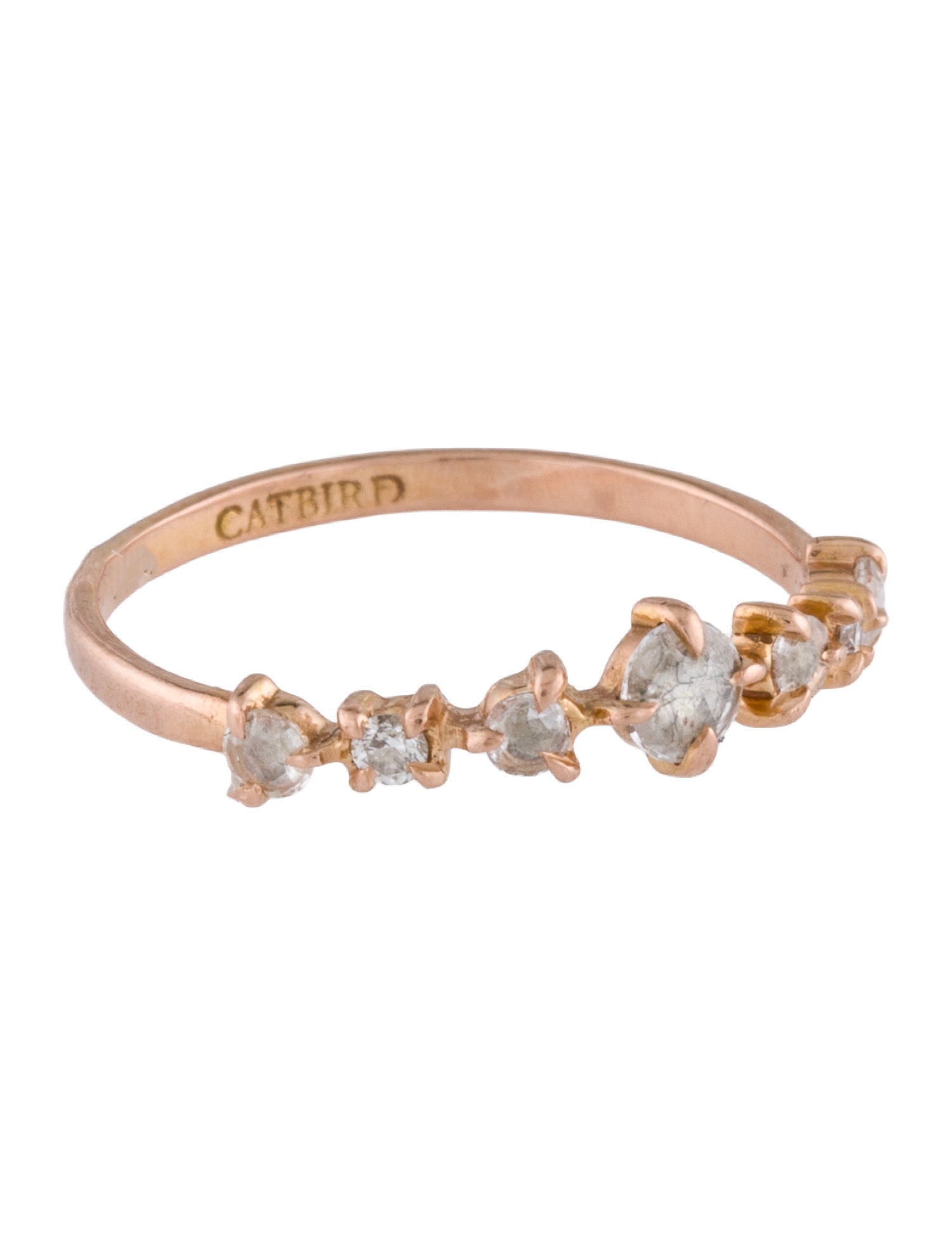 Catbird 14K Diamond Snow Queen Ring