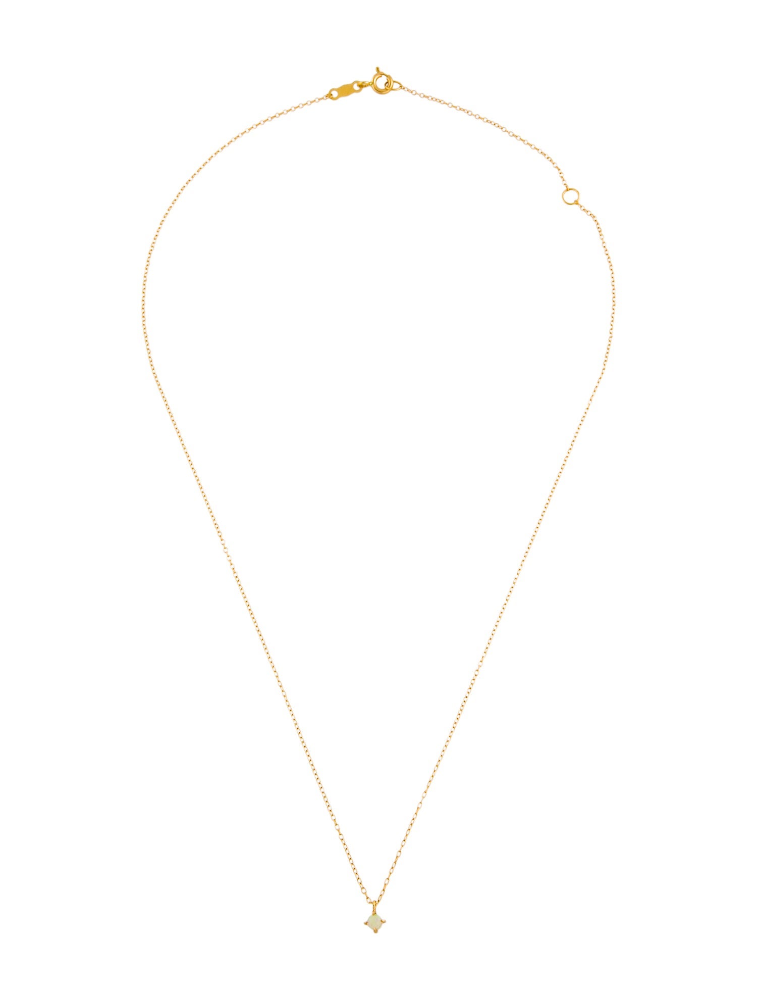 Catbird 14K Opal Slumberous Light Necklace