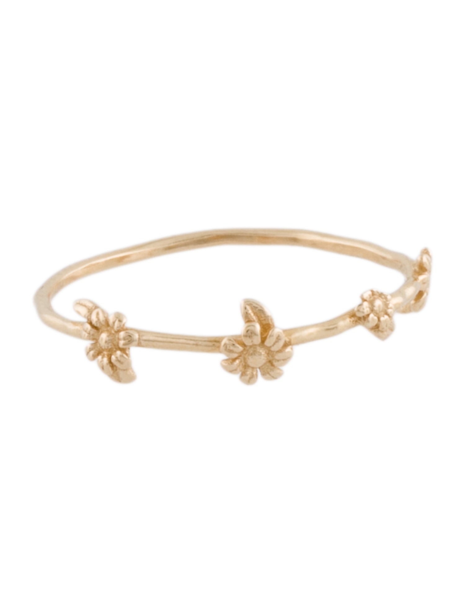 Catbird 14K Petite Flower Garland Band