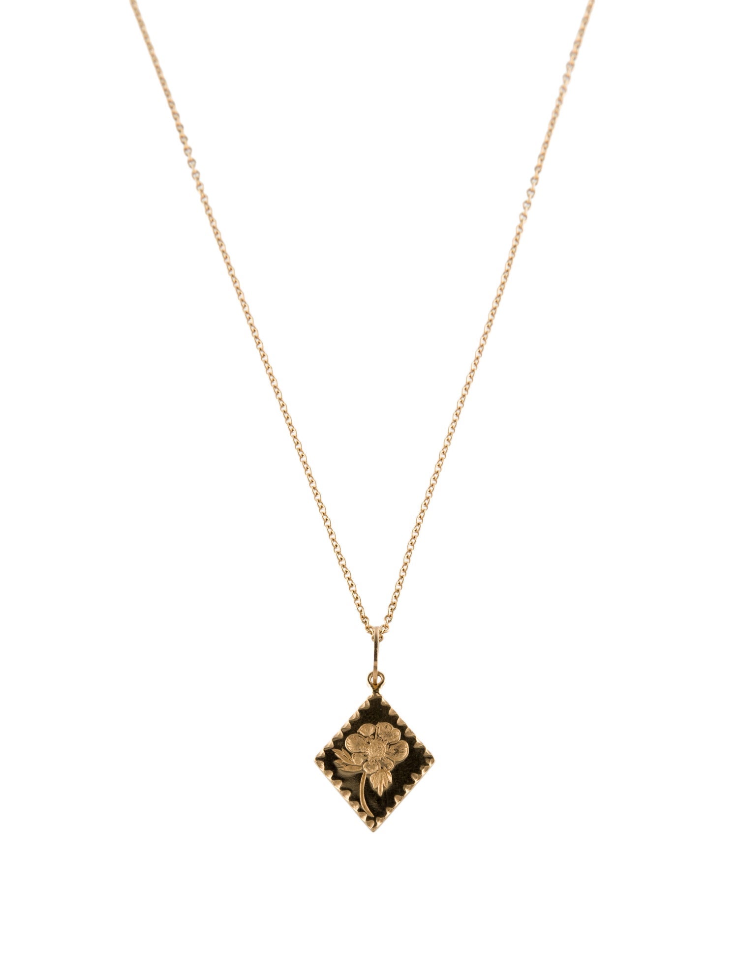 Catbird x Leith Clark 14K Anemone Pendant Necklace