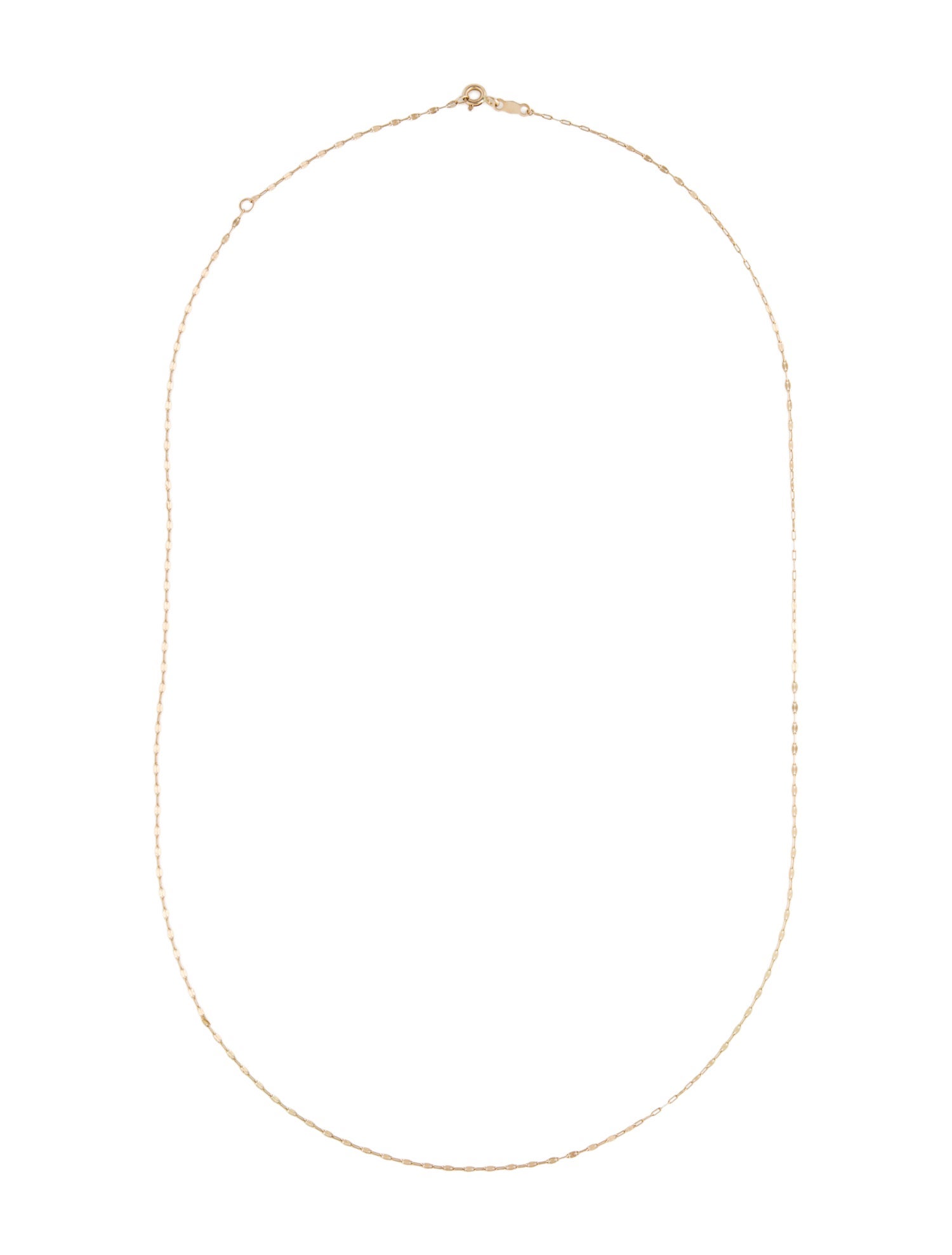 Catbird 14K Tinsel Chain Necklace