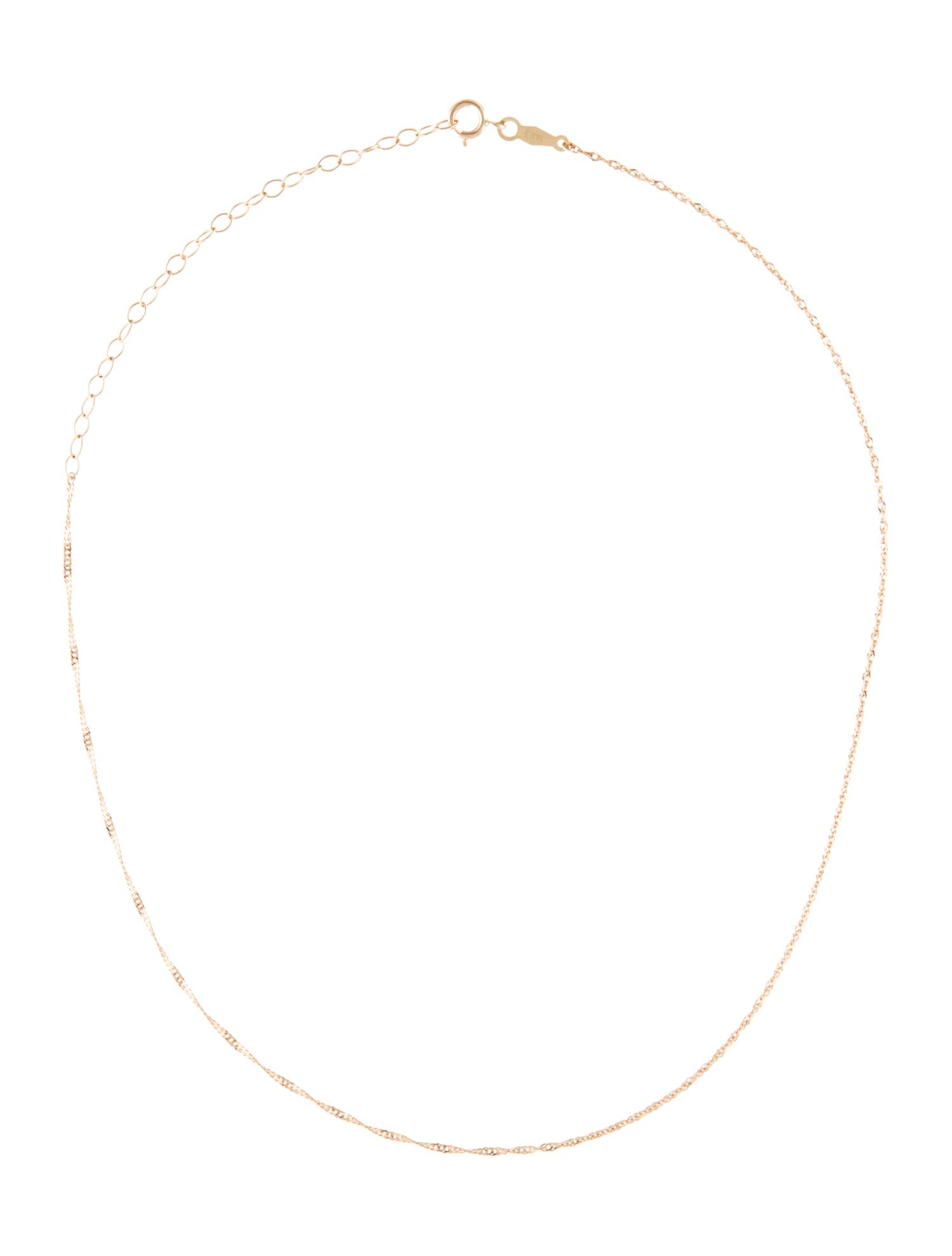 Catbird 14K Sweet Nothing Link Chain Necklace