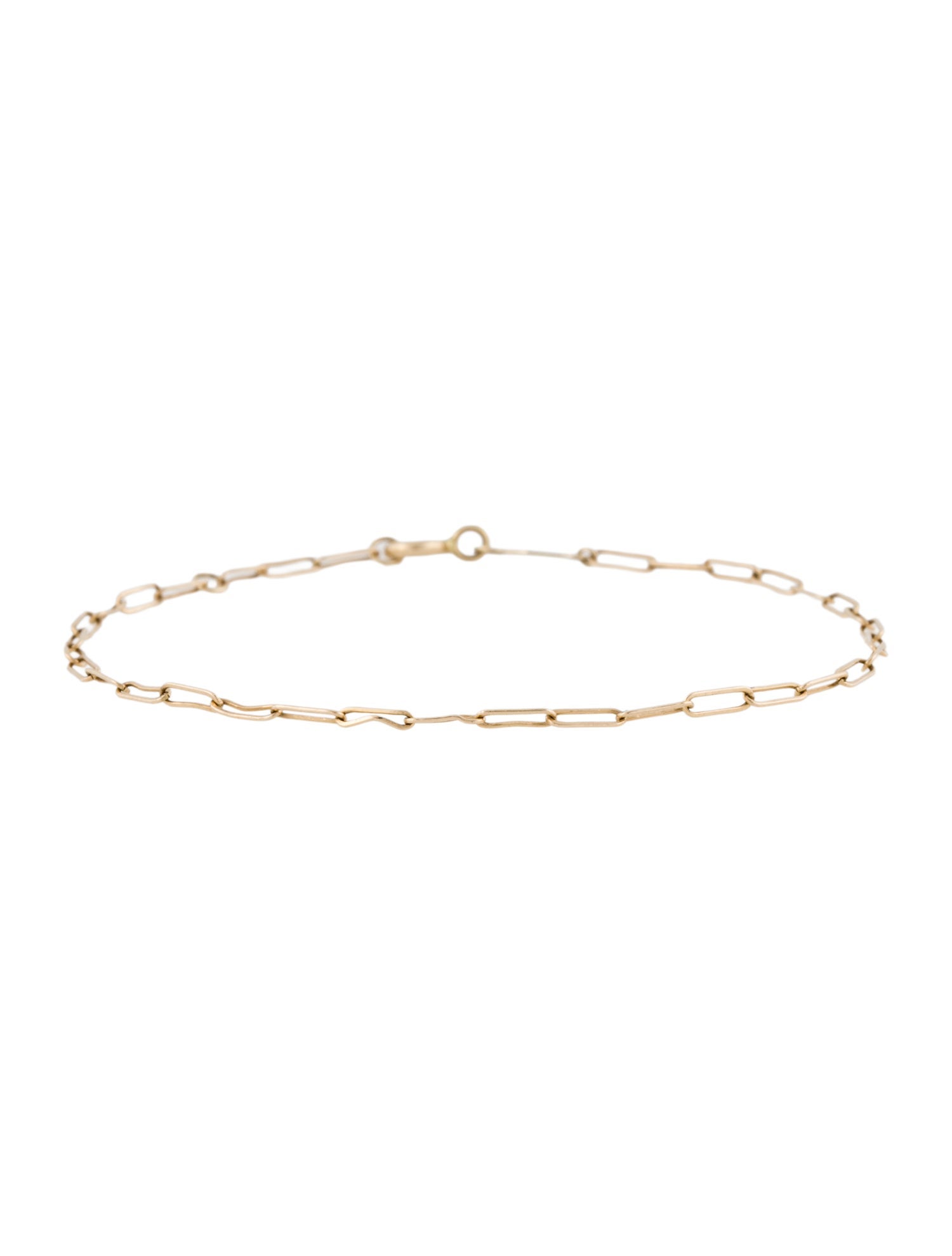 Catbird 14K Paperclip Link Bracelet