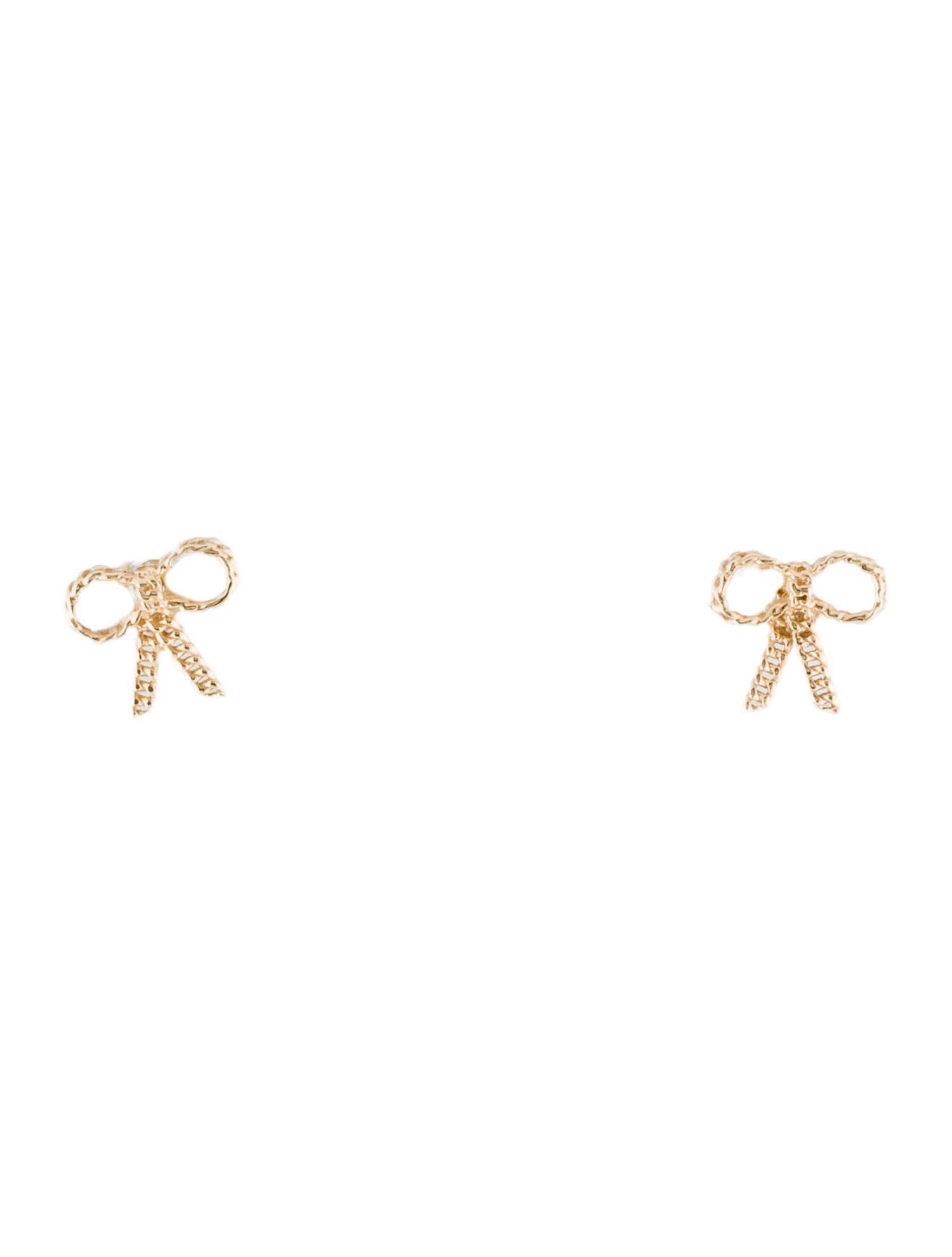Catbird x The Met 14K Bow Stud Earrings