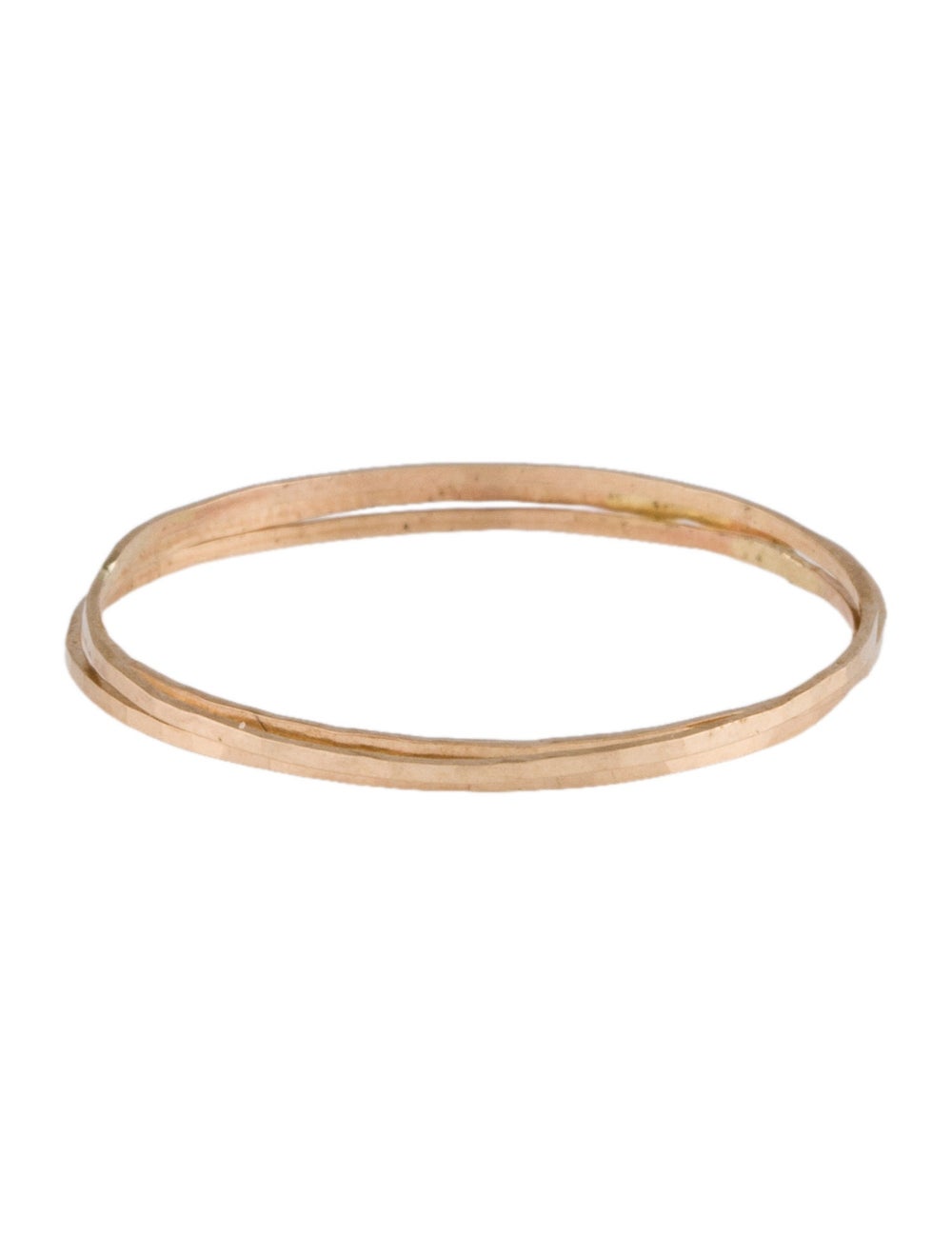 Catbird 14K Threadbare Stacking Ring Set of Three - image 3