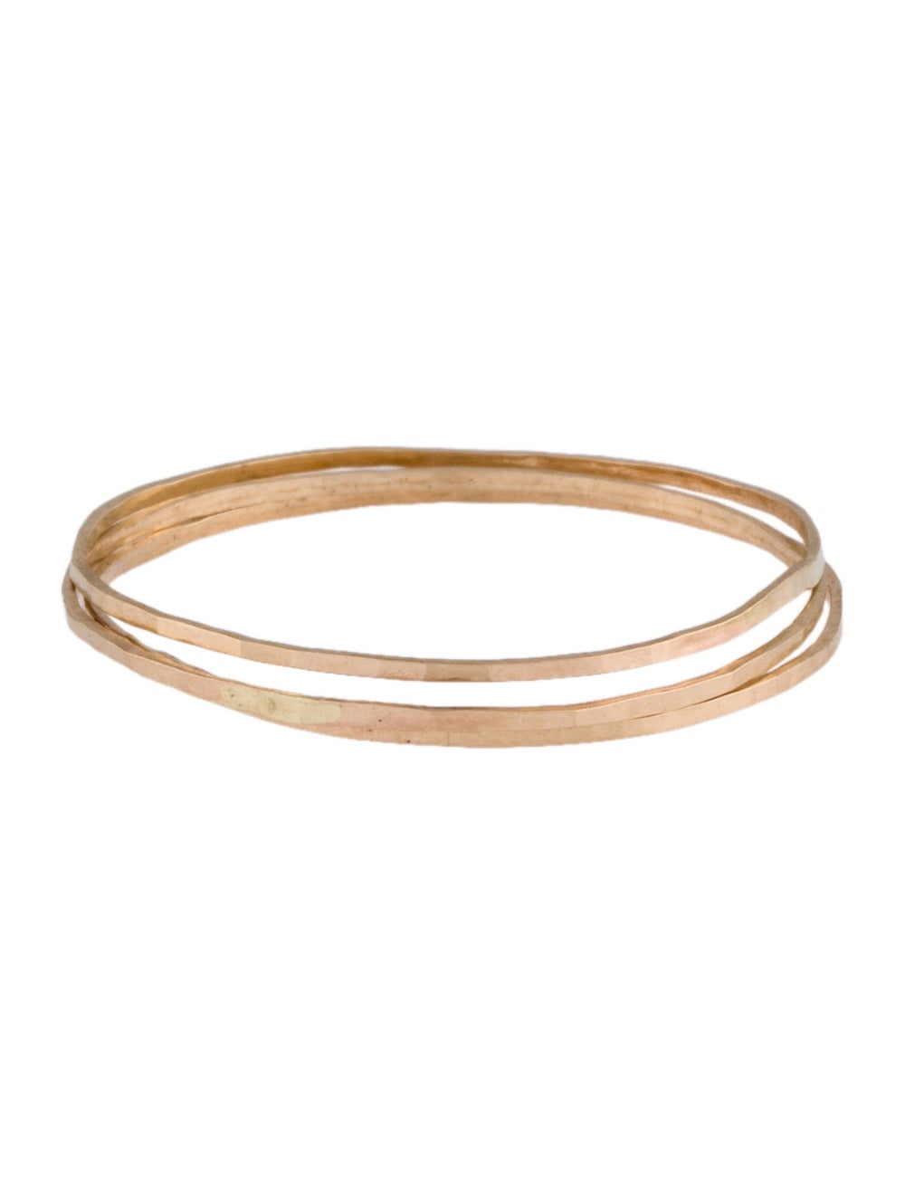 Catbird 14K Threadbare Stacking Ring Set of Three - image 4