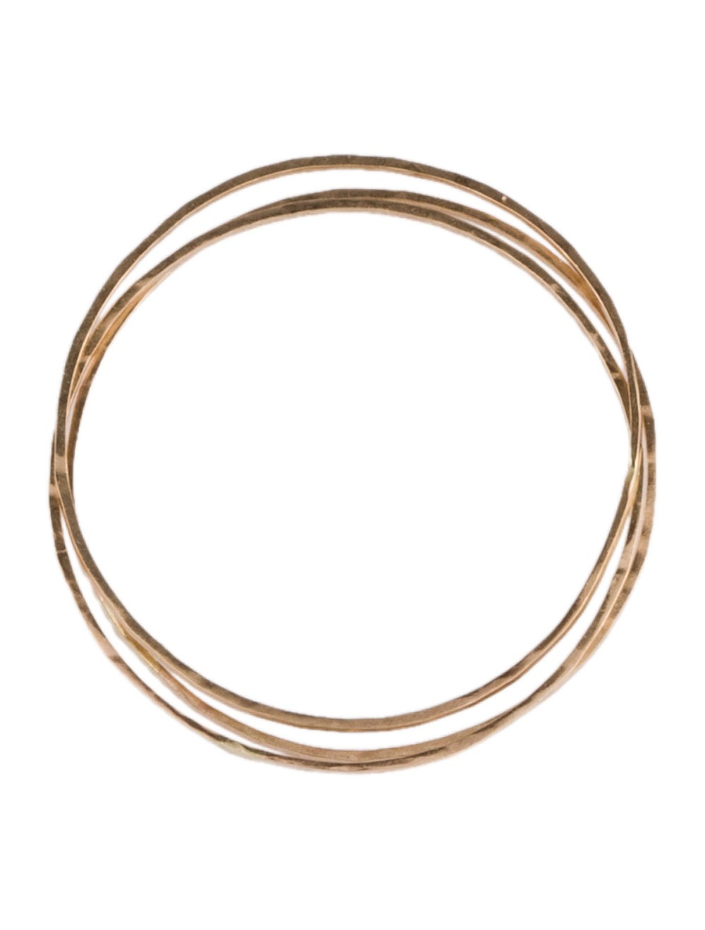 Catbird 14K Threadbare Stacking Ring Set of Three - image 5