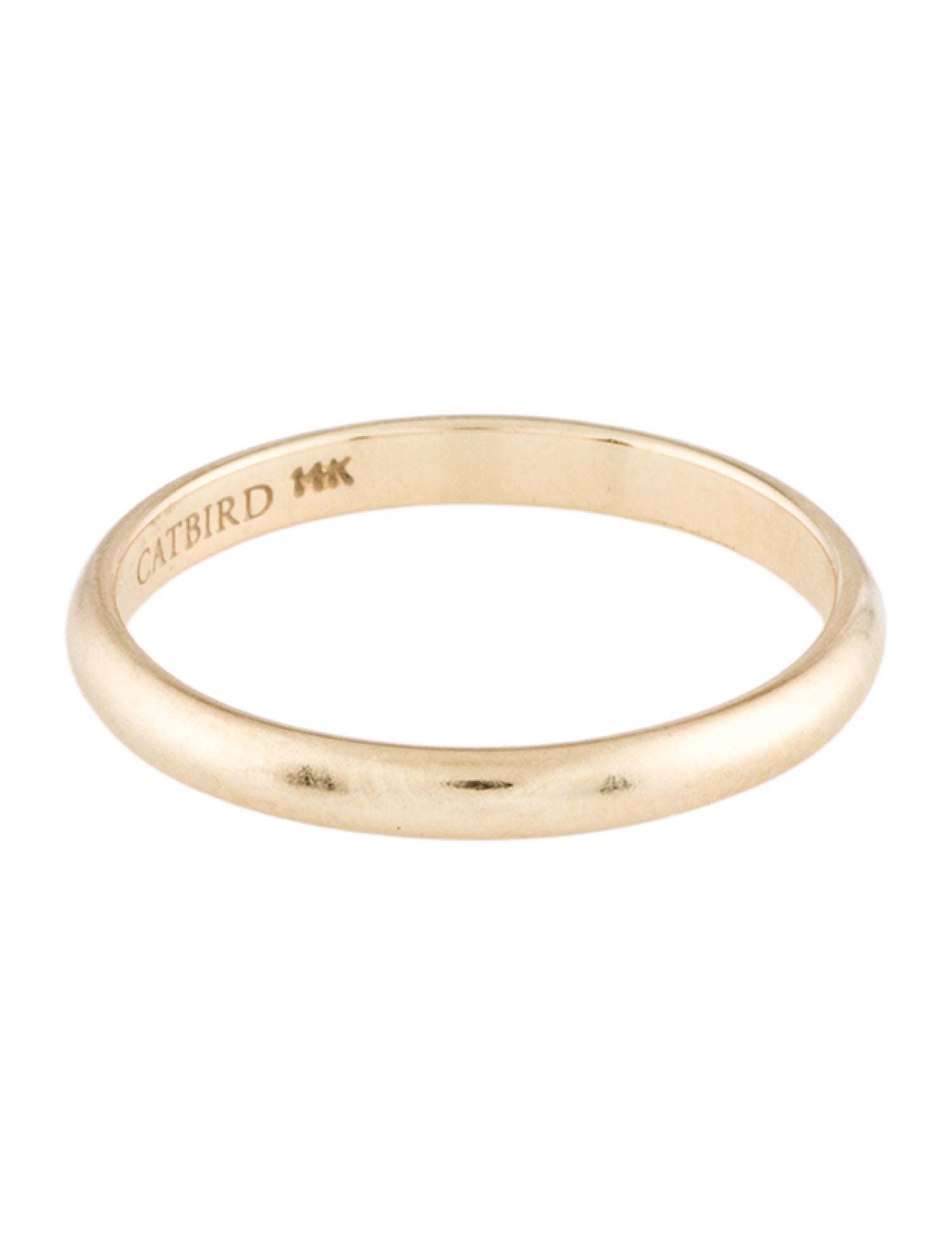 Catbird 14K Classic Wedding Band Ring