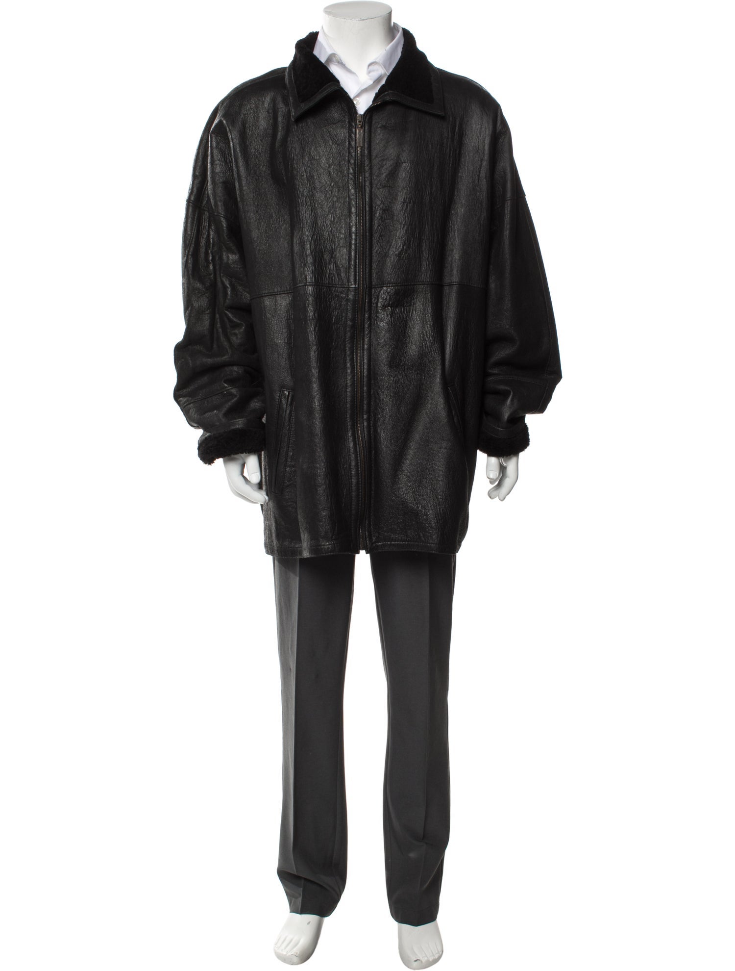 Calafate Shearling Overcoat