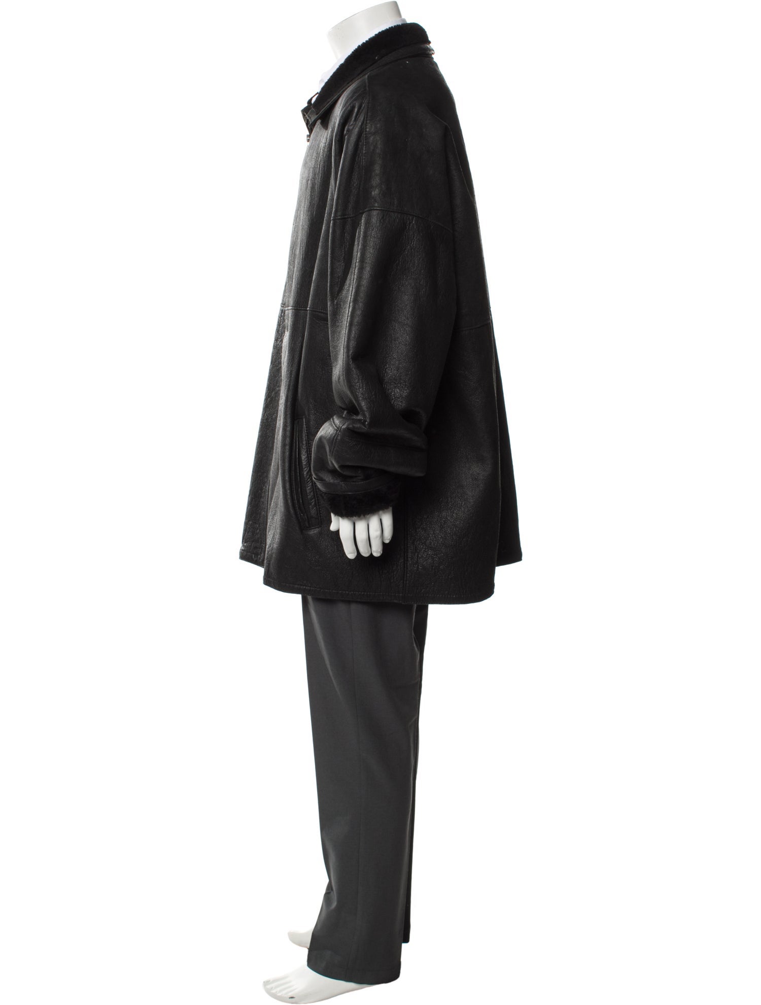 Calafate Shearling Overcoat