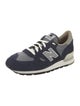 Carhartt WIP x New Balance Suede Colorblock Pattern Athletic Sneakers