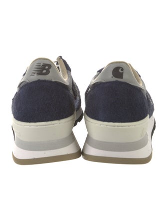 Carhartt WIP x New Balance Suede Colorblock Pattern Athletic Sneakers