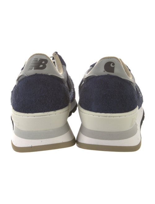 Carhartt WIP x New Balance Suede Colorblock Pattern Athletic Sneakers