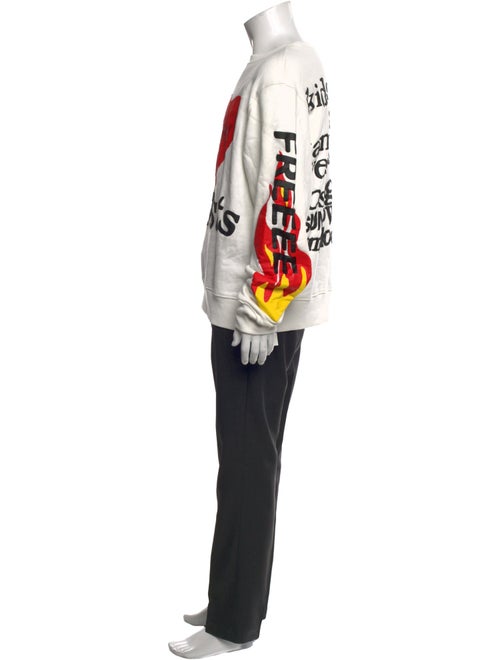 Cactus Plant Flea Market x Kids See Ghosts Graphic Print Crew Neck Sweatshirt