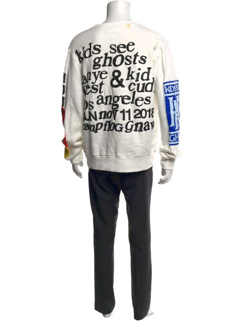 Cactus Plant Flea Market x Kids See Ghosts Graphic Print Crew Neck Sweatshirt