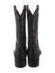 Cuadra Alligator Embroidered Accent Western Boots