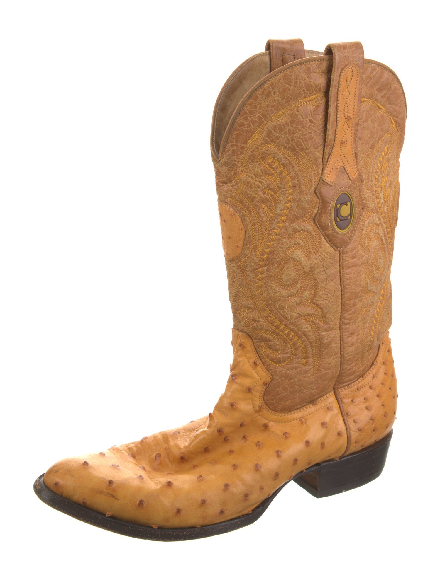 Cuadra Leather Western Boots