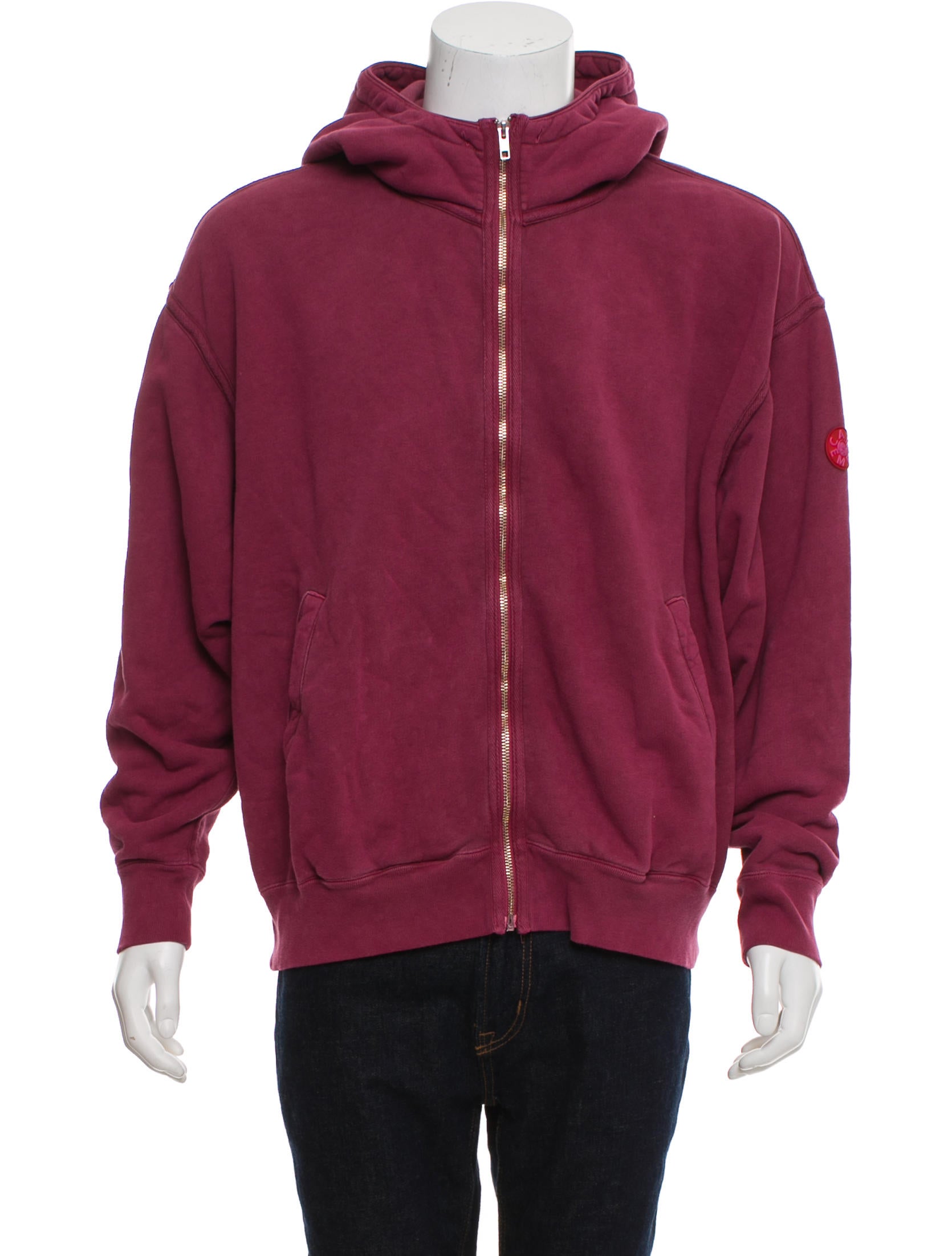 cav empt zip hoodie