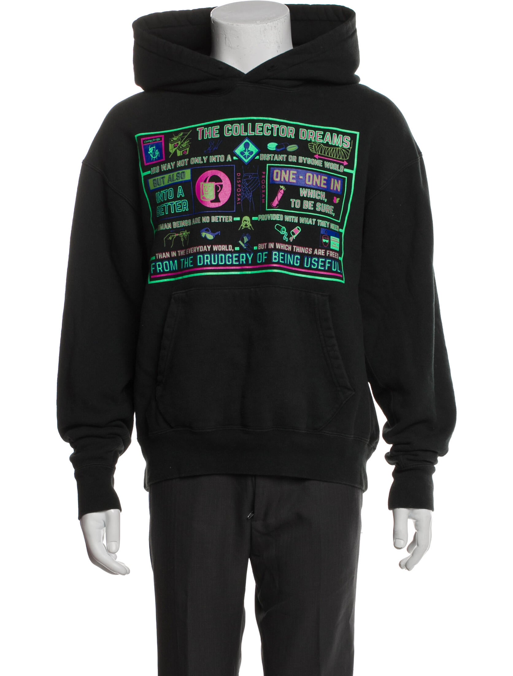 Cav Empt Graphic Print Crew Neck Hoodie