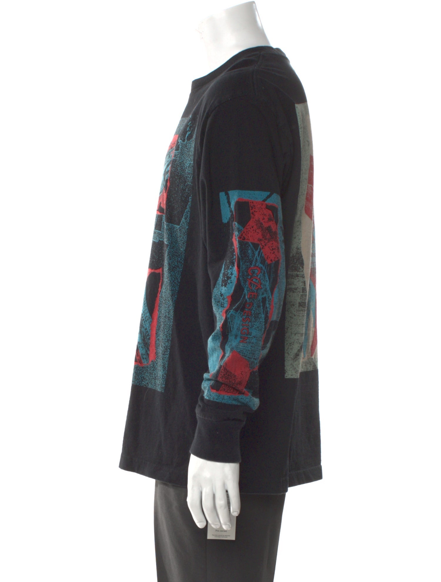 Cav Empt Printed Crew Neck Henley