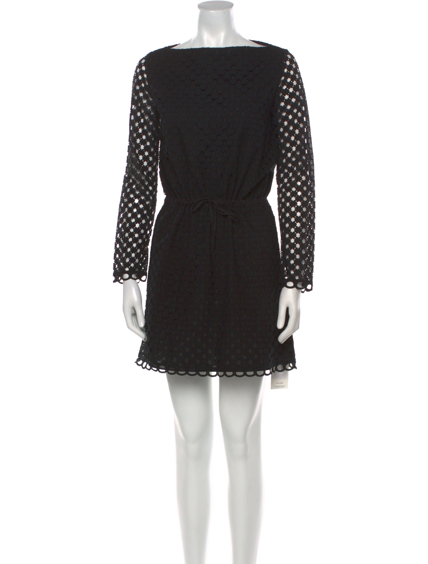 Caravana Lace Pattern Mini Dress