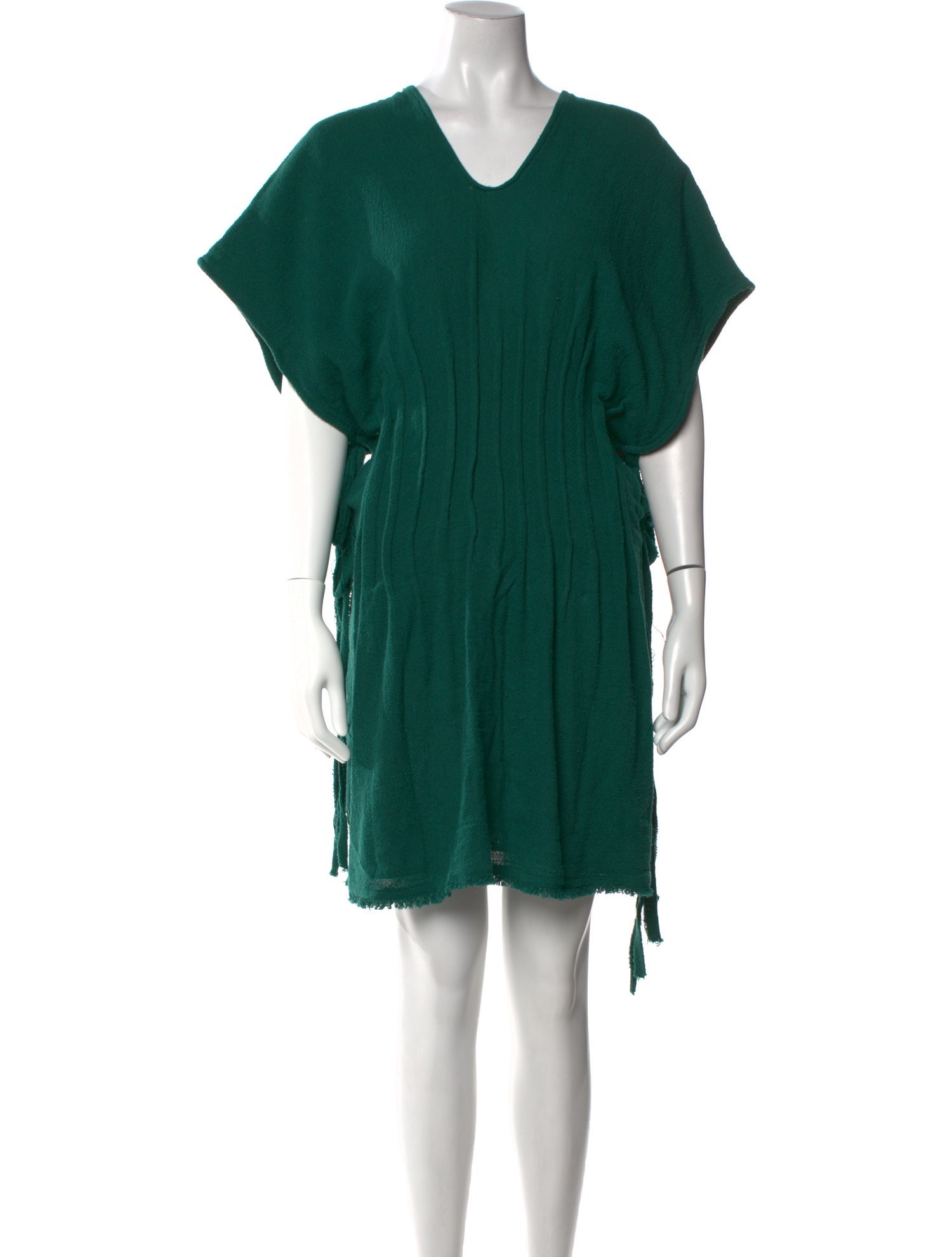 Caravana V-Neck Mini Dress