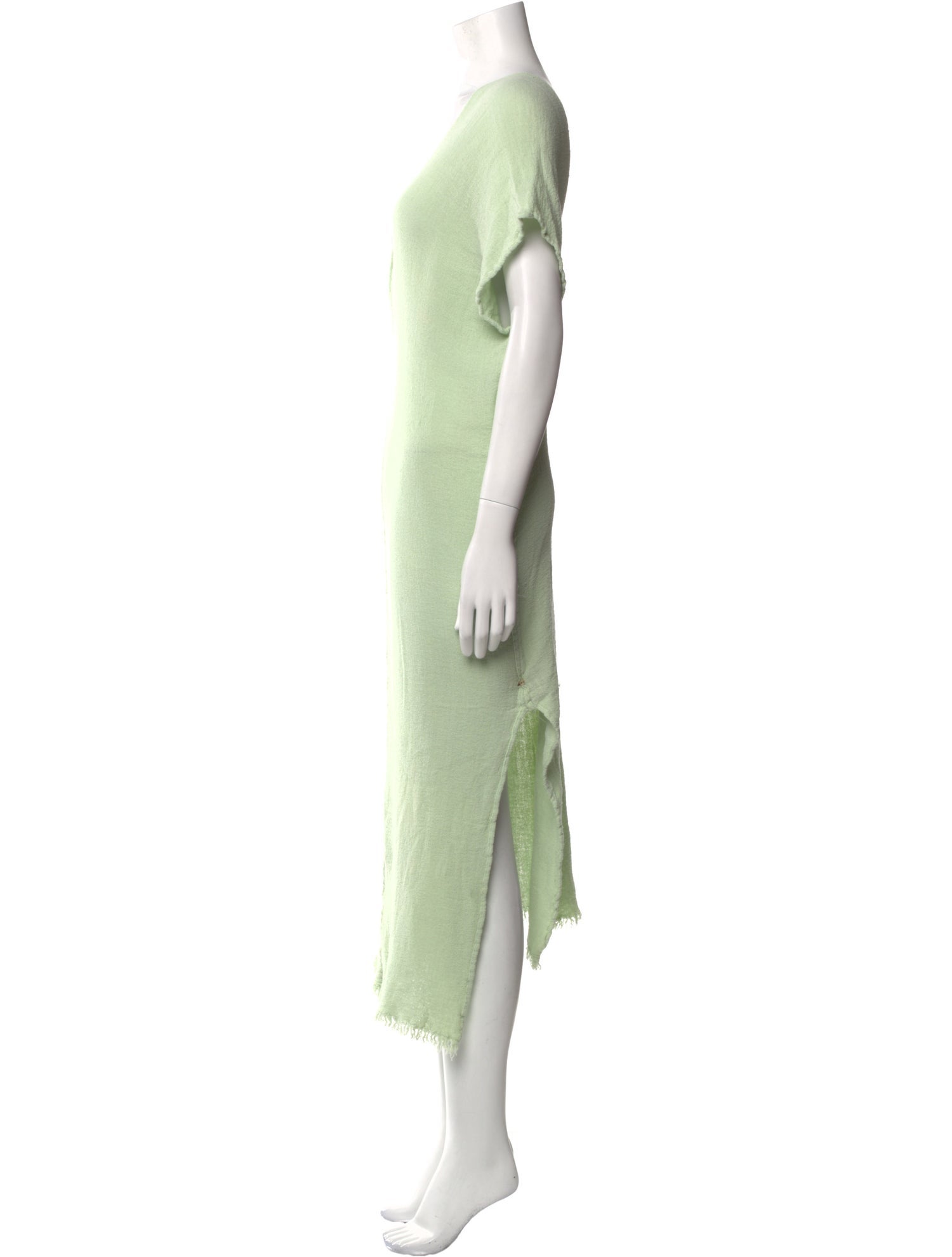 Caravana V-Neck Midi Length Dress