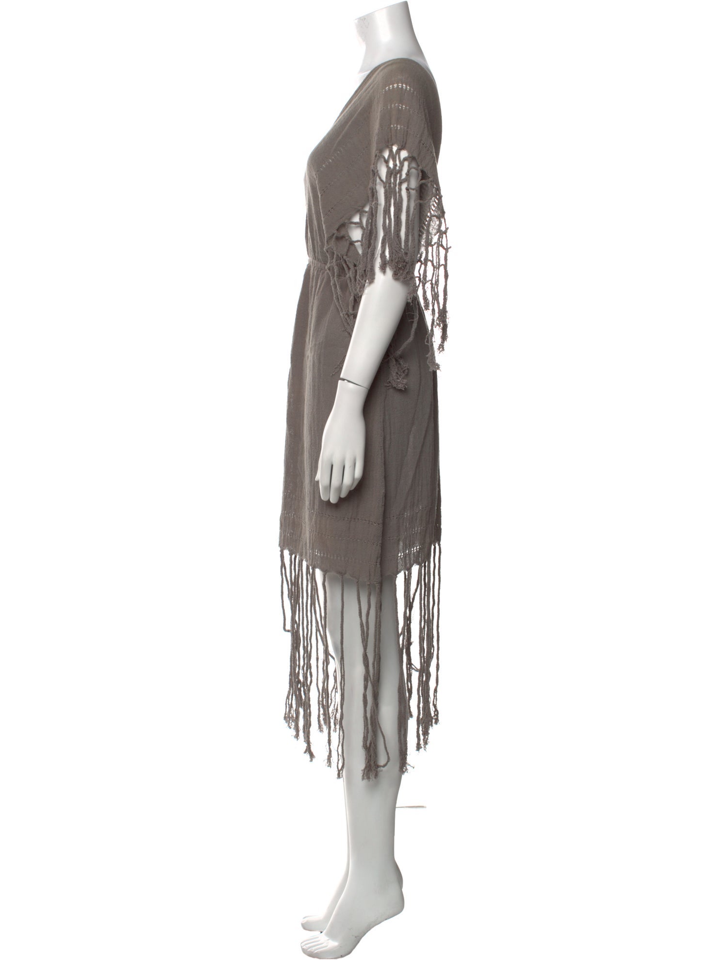Caravana V-Neck Mini Dress