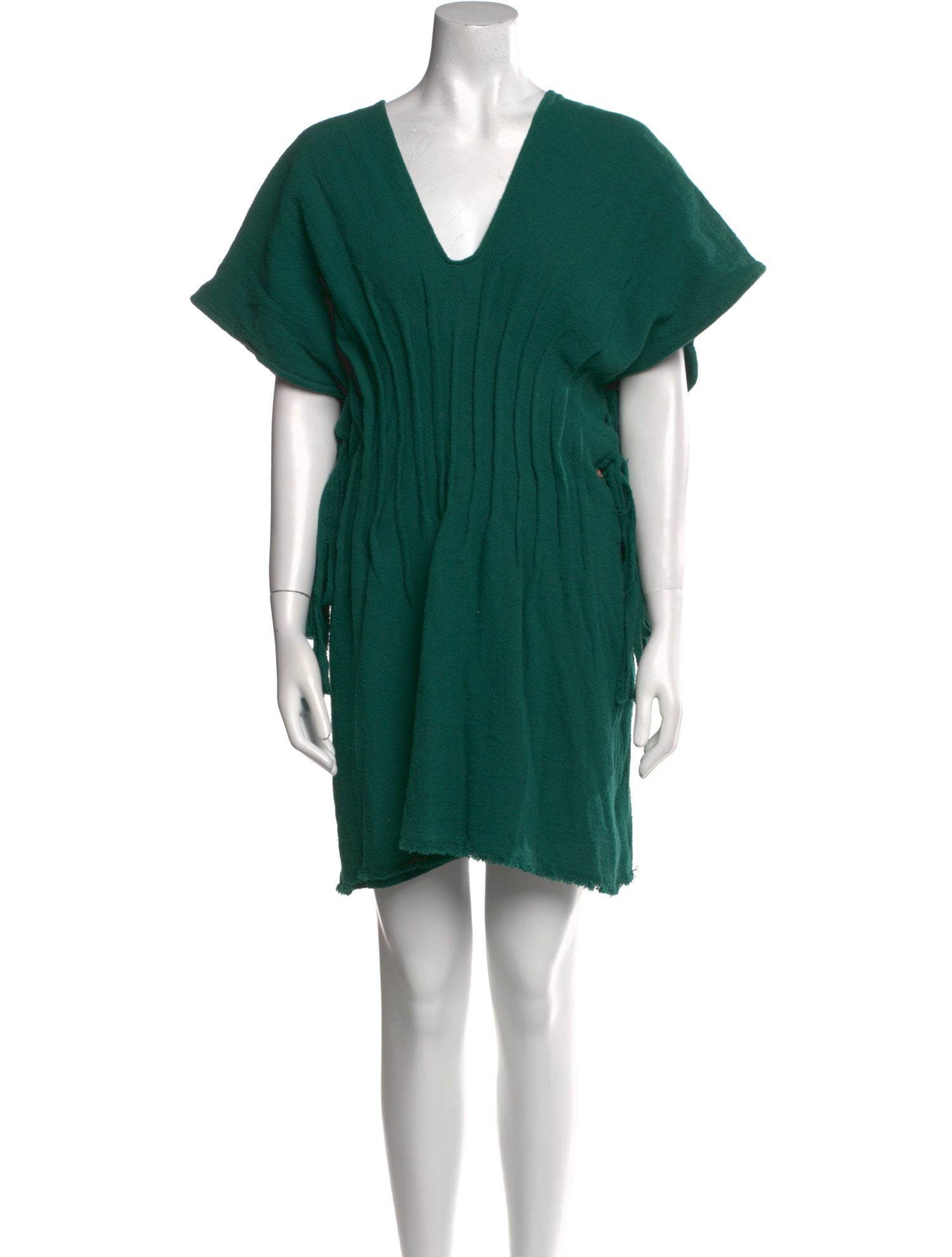 Caravana V-Neck Mini Dress
