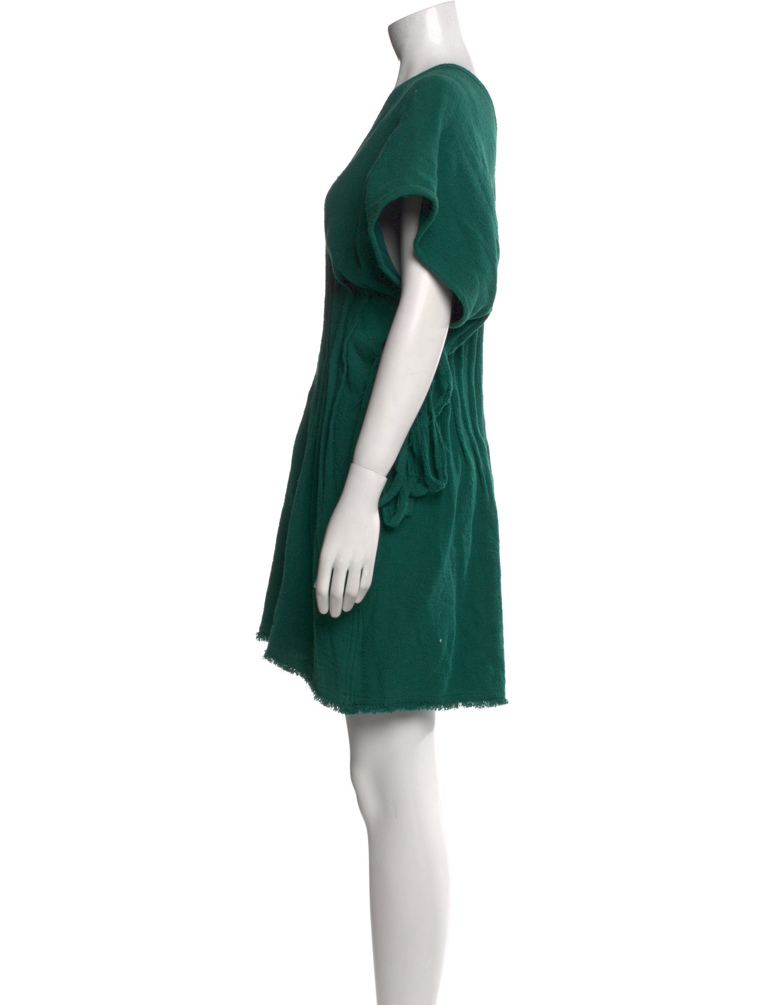 Caravana V-Neck Mini Dress