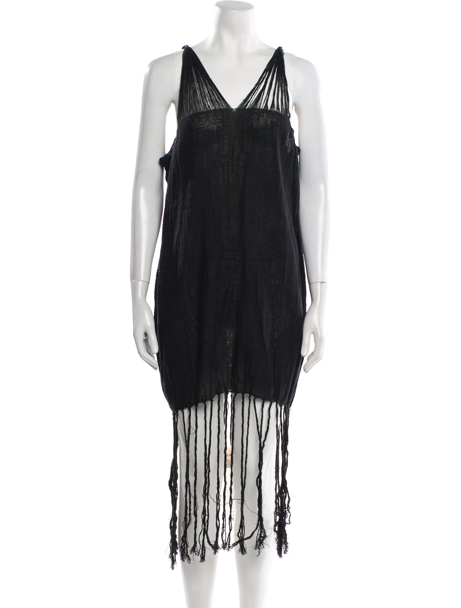 Caravana V-Neck Mini Dress