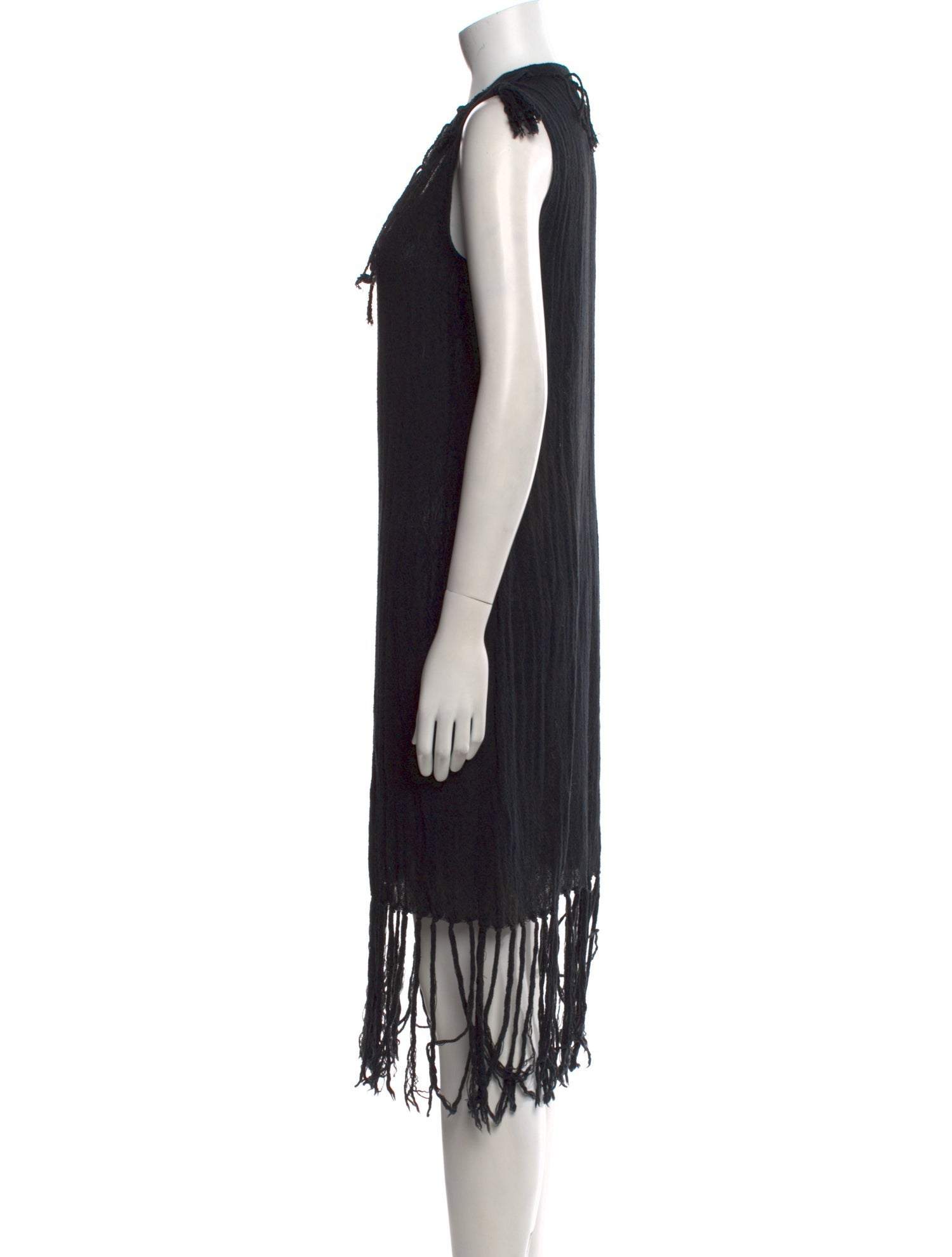 Caravana V-Neck Midi Length Dress