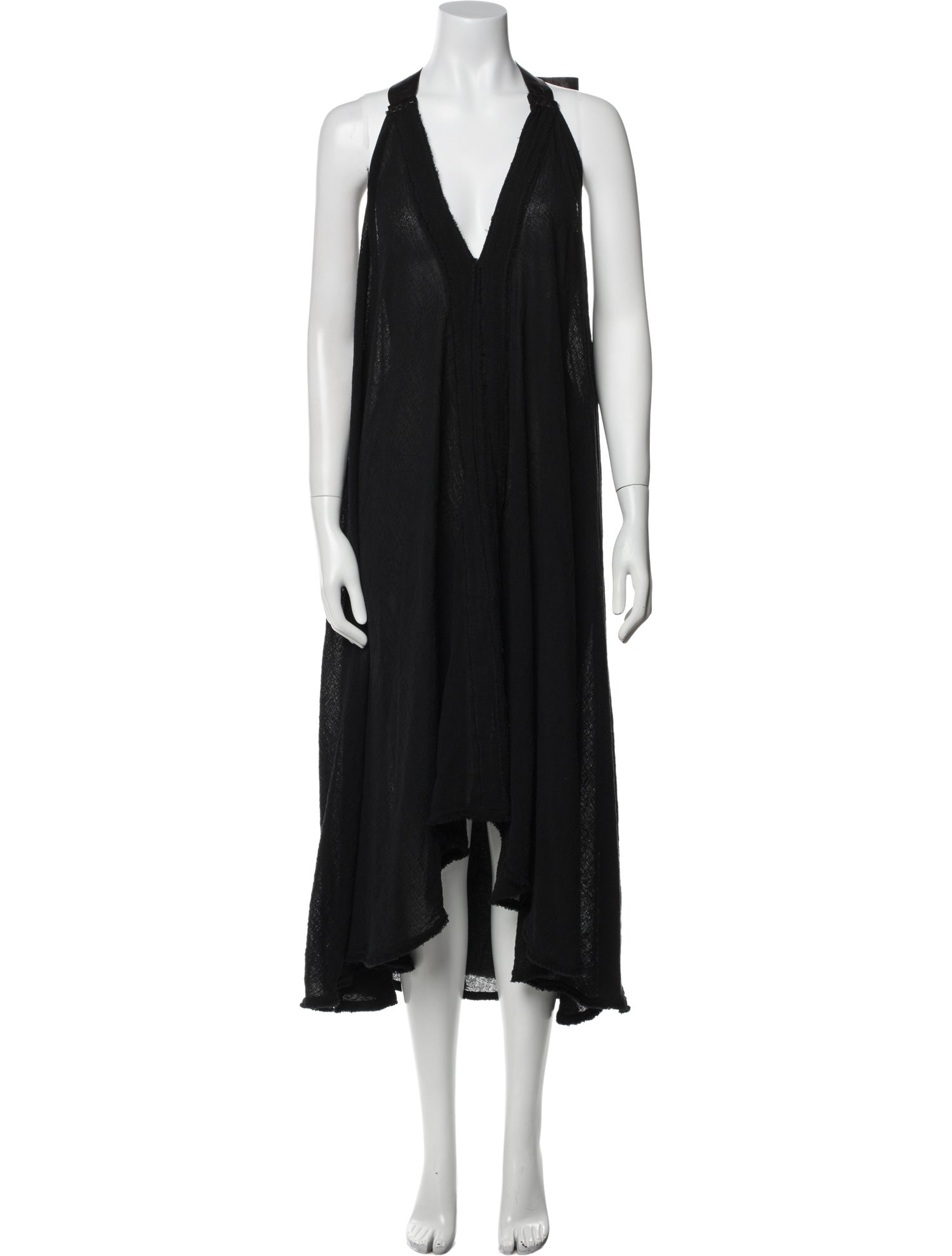 Caravana V-Neck Midi Length Dress