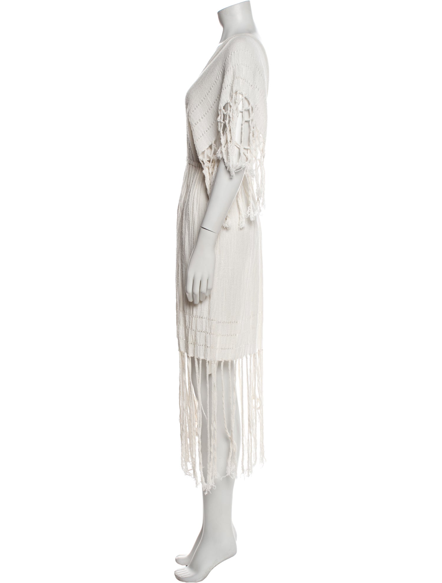 Caravana V-Neck Midi Length Dress