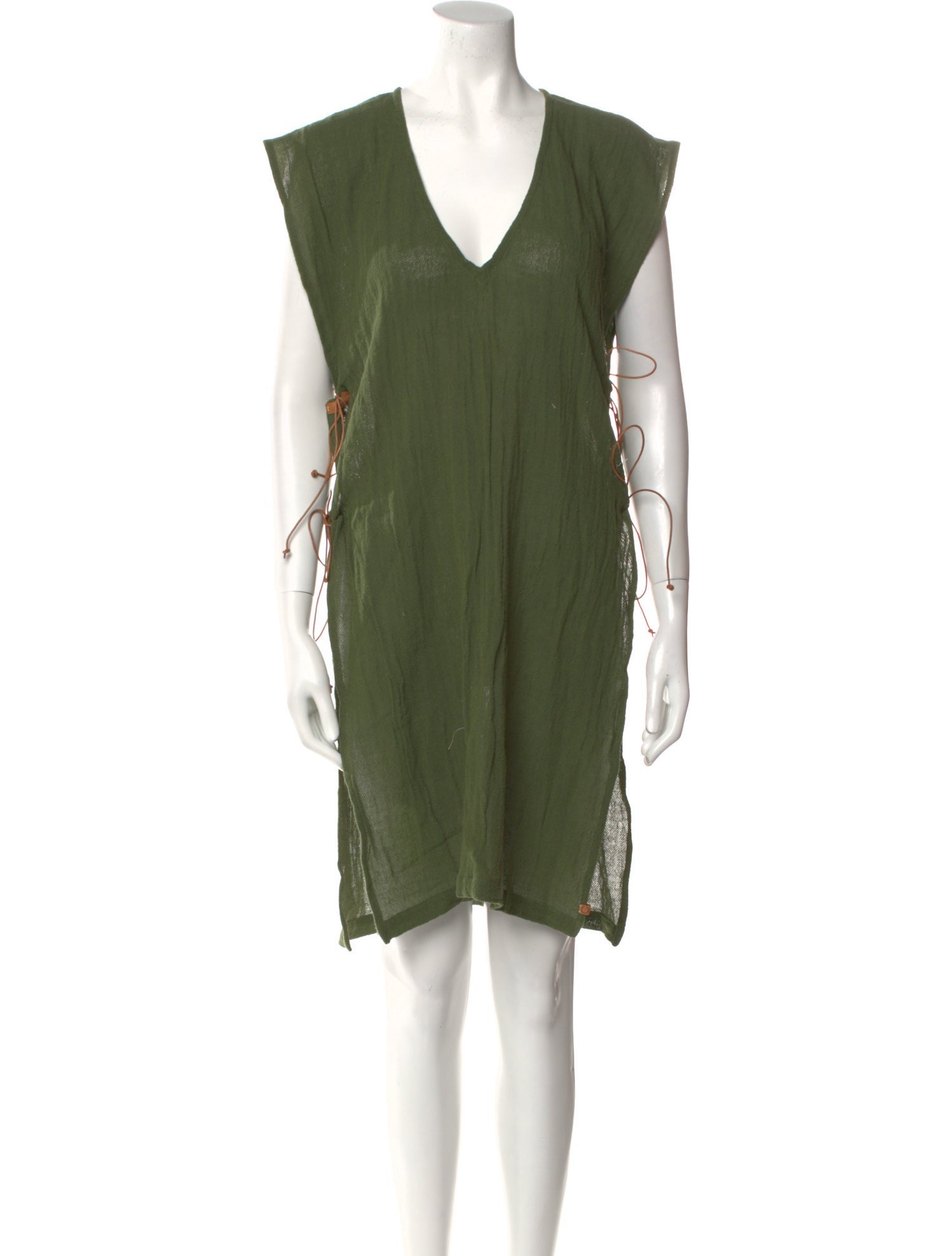 Caravana V-Neck Mini Dress