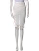 Caravana Fringe Trim Accent Knee-Length Skirt